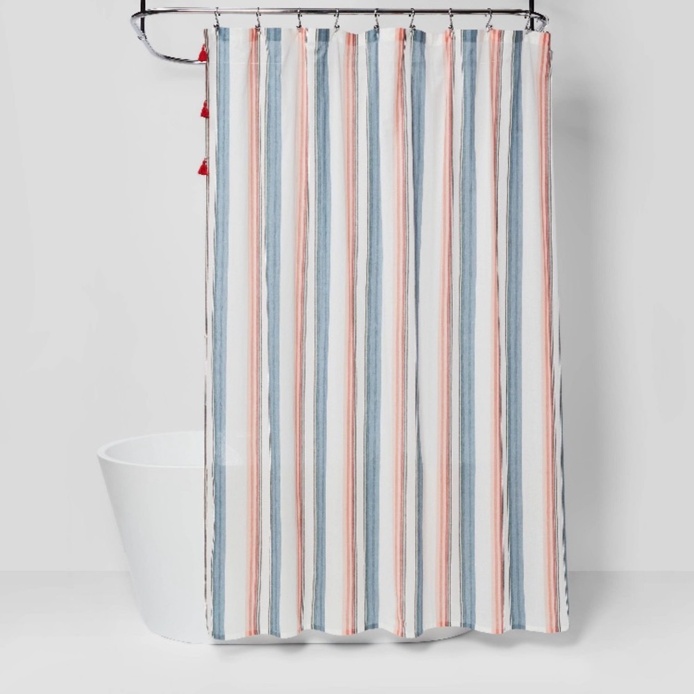 Target Opalhouse Striped Shower Curtain